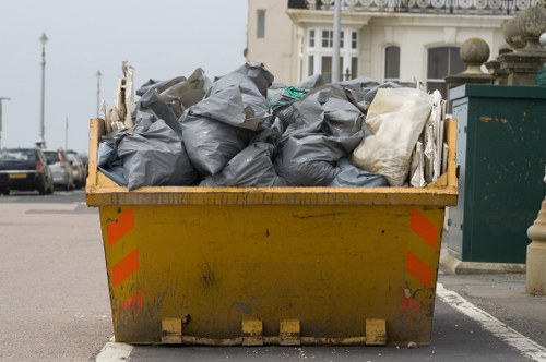 Forest Hill residents disposing of old furniture